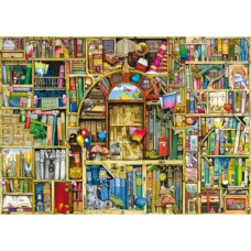 Ravensburger Bizarre Bookshop 2 1000 Piece Jigsaw Puzzle For Adults - Every Piece Is Unique, Softclick Technology Means Pieces Fit Together Perfectly