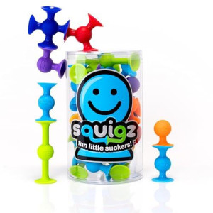 Fat Brain Toys Squigz Starter Set, 24 Piece