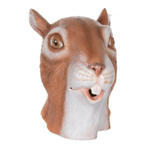 Halloween Party Costume Latex Squirrel Mask By Capital Costumes