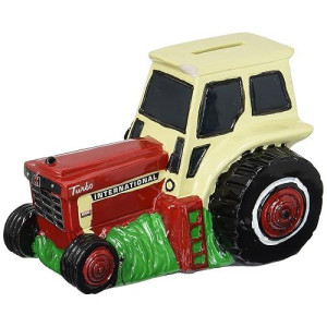 M. Cornell Importers 6851 Case Red Tractor Bank