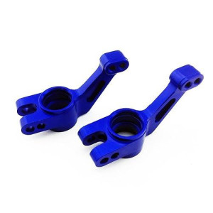 Atomik Rc Alloy Rear Stub Axle Carrier, Blue Fits The 1/10 Slash 4X4 And Other Models - Replaces Part 1952