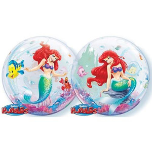 22" Little Mermaid Bubble Balloon