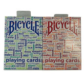 Bicycle Table Talk Playing Cards (Colors May Vary)
