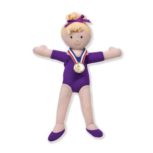 North American Bear Company Girls On The Move Gymnast Blonde Finger Puppet