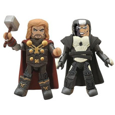 Diamond Select Toys Marvel Minimates: Thor 2: Series 53 Thor And Malekith Action Figure, 2-Pack