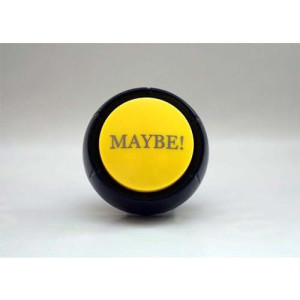 Zany Toys Llc The Maybe Button