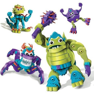 Bloco Toys Ogre & Monsters | Stem Toy | Diy Building Construction Set (280 Pieces)