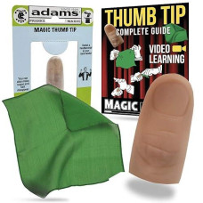 Adams Pranks And Magic - Magic Thumb Tip - Classic Novelty Magic Trick Toy