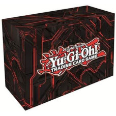 Konami Yugioh Card Game Storage Red Dual Double Deck Box (Version #3 - Red)