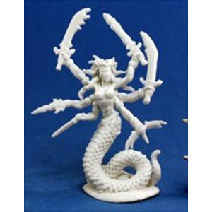 Reaper Miniatures 77117 Bones - Vandorendra- Snake Demon