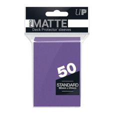 Ultra Pro 50ct Pro-matte Purple Standard Deck Protectors