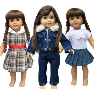 In-Style American Girl Doll Clothes Accessories Fits Our Generation Dolls, Journey Girls And 18-Inch Dolls