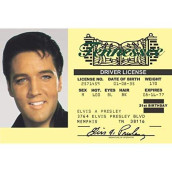 Signs 4 Fun Parody Id | Elvis Id | Fake Id Novelty Card | Collectible Trading Card Driver