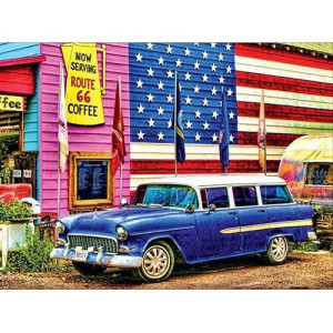 Colorluxe 1000 Piece Puzzle - Route 66