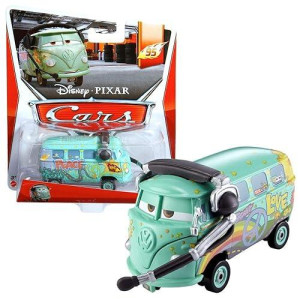 Disney World Of Cars, 95 Pit Crew Die-Cast, Race Team Fillmore With Headset #1/5, 1:55 Scale