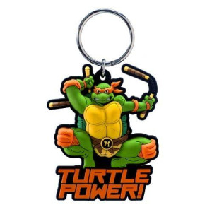 Nickelodeon Michelangelo Soft Touch Pvc Key Ring