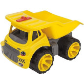 Smoby: Big Power Worker Maxi Truck, Ride On, Load Capacity Up To 55 Pounds, Tires Are Made Of Soft Material, Box Tilts For Easy Unload, For Ages 3 And Up