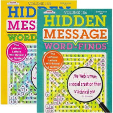 Hidden Message Word-Finds Set Of 2, Volumes May Vary (See Seller Comments For Volumes) By Kappa