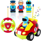 Liberty Imports My First Cartoon Rc Race Car Radio Remote Control Toy For Baby, Toddlers, Children