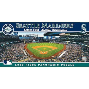 Masterpieces 91419: Seattle Mariners 1000Pc Panoramic Puzzle