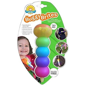 Buggy Brites Caterpillar Stroller Activity Safety Light For Strollers, Backpacks And More