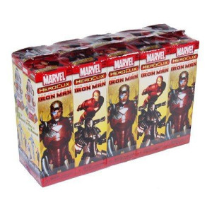 Marvel Heroclix: Invincible Iron Man Booster Brick (10) By Wizkids