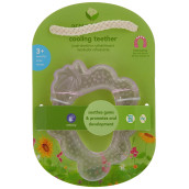 green sprouts Fruit cooling Teether Soothes gums & promotes healthy oral development Safer plastic filled with sterilized water, chill for extra relief, Textured surface to massage gums
