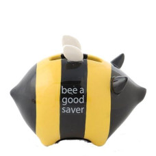 Money Talks Bee A Good Saver Piggy Bank