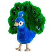 Carl Dick Peacock 7/10 Inches, 25Cm, Plush Toy, Soft Toy, Stuffed Animal 3055