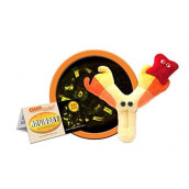 Giantmicrobes Antibody Plush - Educational Get Well Gift, Makes Science Fun, Includes Removable Antigen And Information Card, Health, Immune System, Medical And Biology Gift And Learning Tool