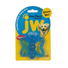 Jw Pet Playplace Butterfly Teether, Multicolor