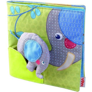 Haba Elephant Egon Fabric Book Baby Toy