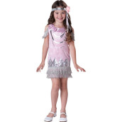 Incharacter Girl'S Fancy Flapper Costume Pink