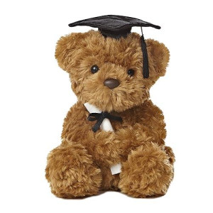 Aurora - Graduation - 8.5" Wagner Bear Graduation - Black Cap