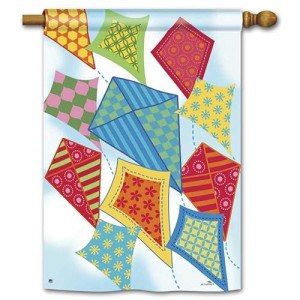 Magnetworks Flying Kites House Flag - 28" X 40"