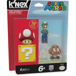 K'Nex Super Mario-Luigi, Goomba And Mystery Figure