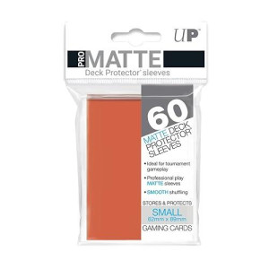 Ultra Pro Peach Pro-Matte Small Deck Protector Sleeves (60) 330570