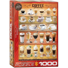 Eurographics Coffee Puzzle (1000-Piece), Model:6000-0589