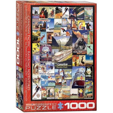 Eurographics Canadian Pacific Adventures Puzzle (1000-Piece) (6000-0648)