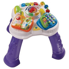Vtech Baby 2-In-1 Talking Table, Children'S Activity Table With Removable Interactive Activity Panel (80-148022)