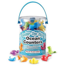 Learning Resources LER3341 Under the Sea Ocean Counters