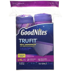 Goodnites Durable Underwear Starter Kit Large/X-Large Girl, 7-Count