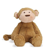 Manhattan Toy Lovelies Mocha Monkey Stuffed Animal, 7.5"