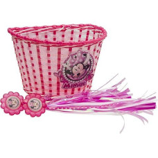 Bell Disney Minnie Mouse Bike Basket & Streamer Combo By Bell
