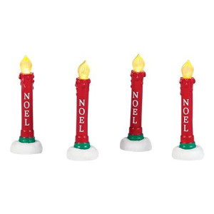 Department 56 Accessories For Villages Lit Candles Yard Decor Lights, 0.79 Inch