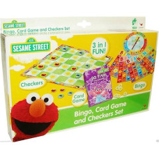 Sesame Street 3-In-1 Game Set