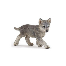 Papo Wolf Cub Toy Figure 4.2Cm