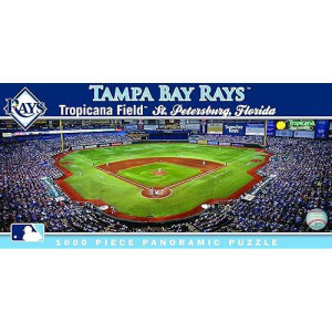 Masterpieces 91427: Tampa Bay Rays 1000Pc Panoramic Puzzle