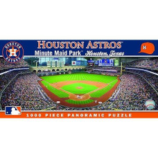 Masterpieces 91420: Houston Astros 1000Pc Panoramic Puzzle
