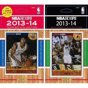 Nba New Orleans Pelicans Licensed 2013-14 Hoops Team Set Plus 2013-24 Hoops All Star Card Set